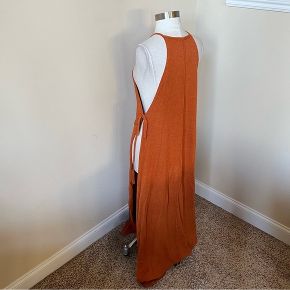 Cult Gaia Remi Knit Tie Waist Halter Maxi Dress 26130 - Picture 8 of 12